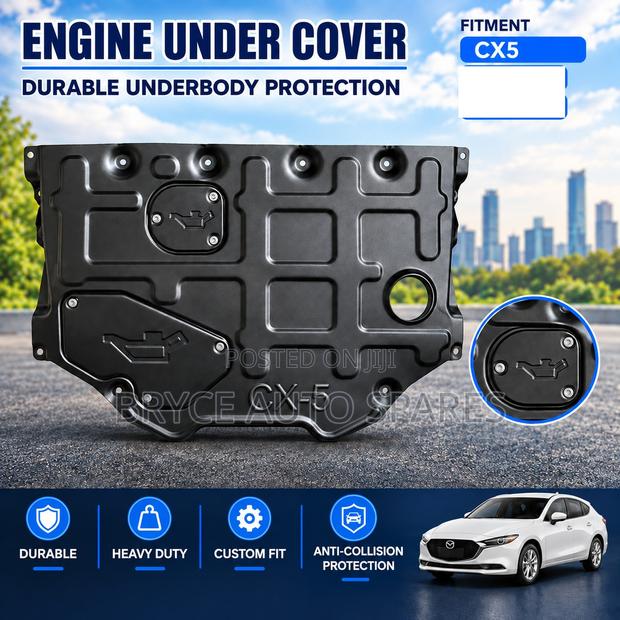 Heavy-Duty Steel Sump Guard Engine Under Shield for Mazda CX-5