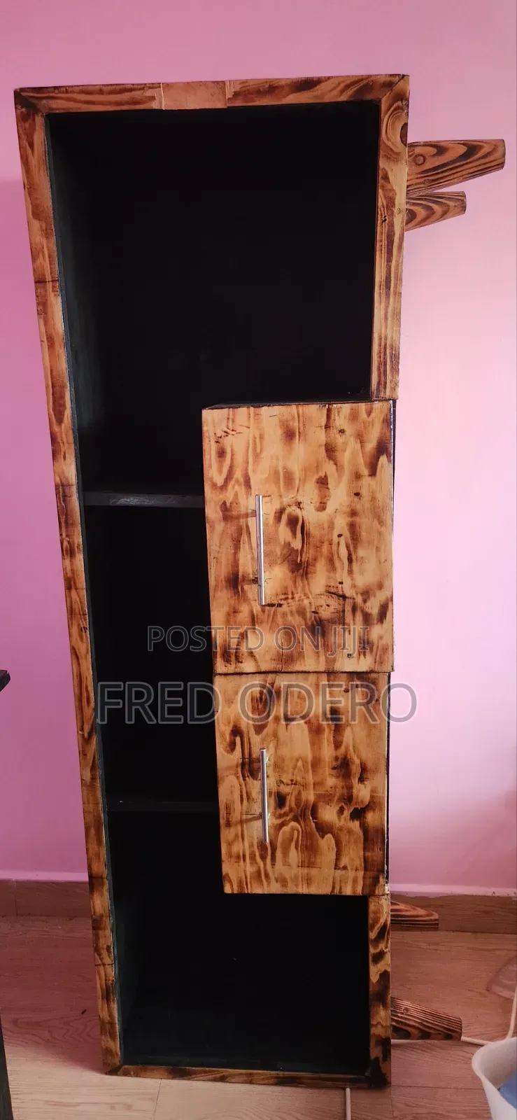 Rustic TV Stand. Fit for a 55 to 65 Inch Screen