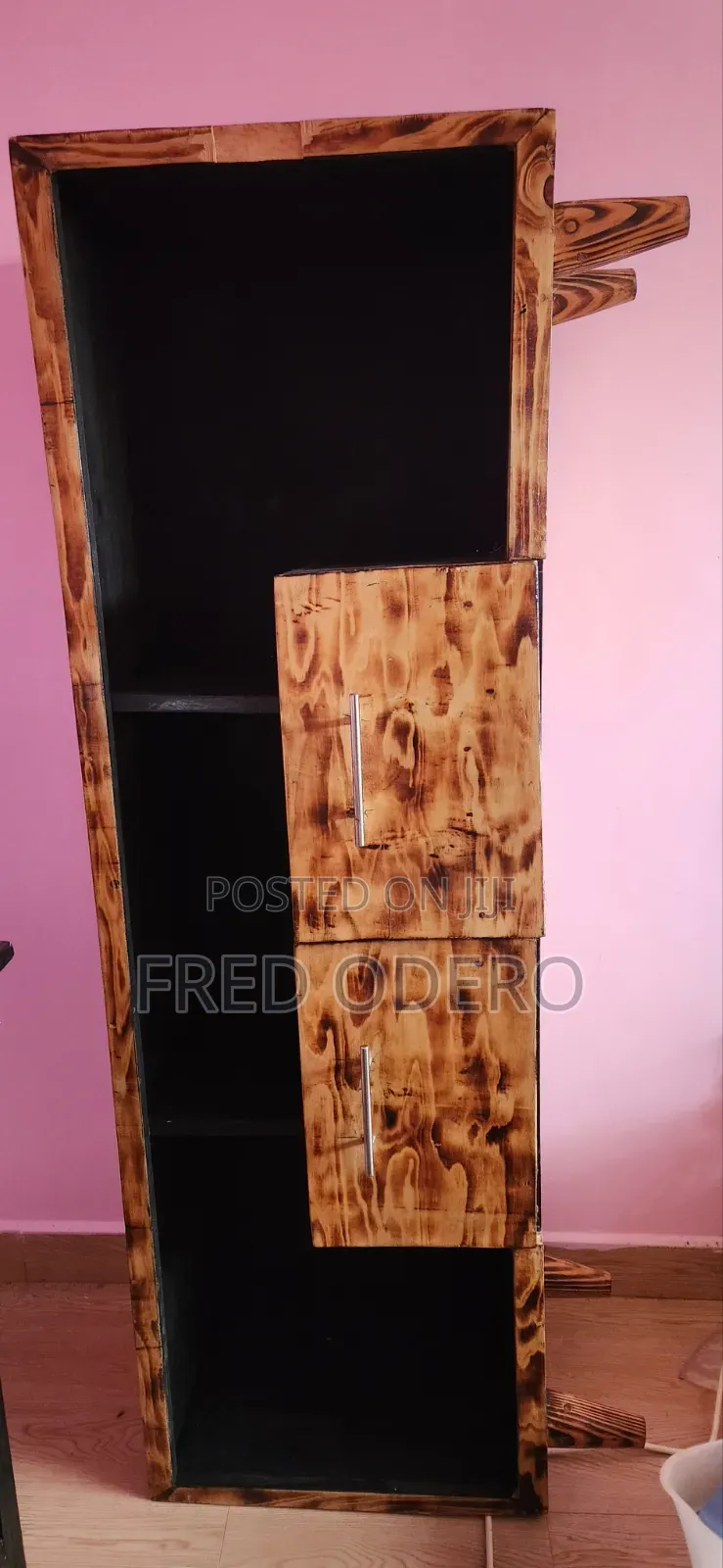 Rustic TV Stand. Fit for a 55 to 65 Inch Screen
