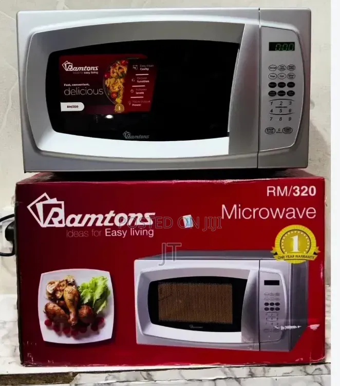 Ramtons RM/320 - Digital Microwave, 700W - 20L - Silver (1YR WRTY)