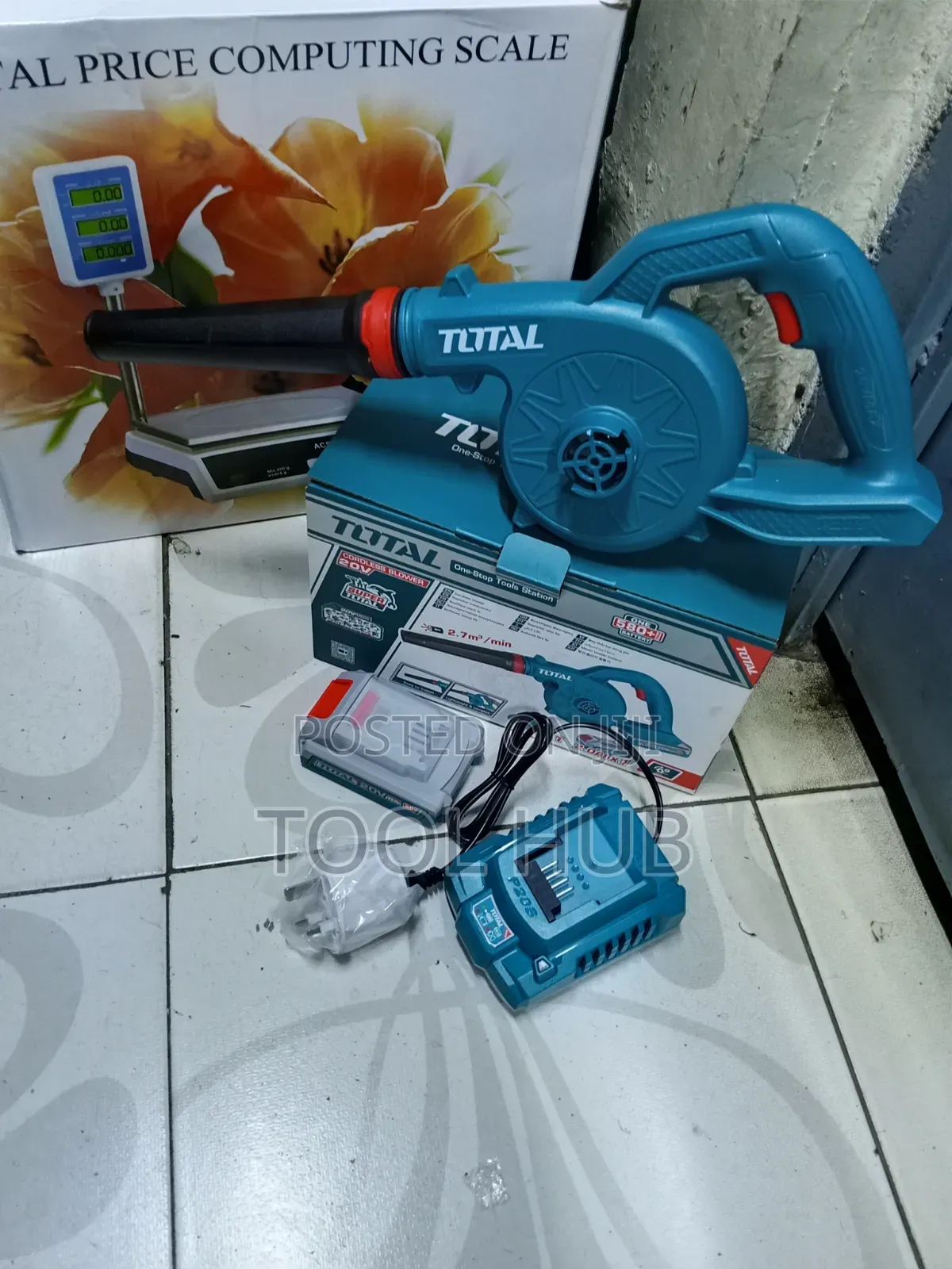 TOTAL 20V Cordless Lithium-Ion Blower