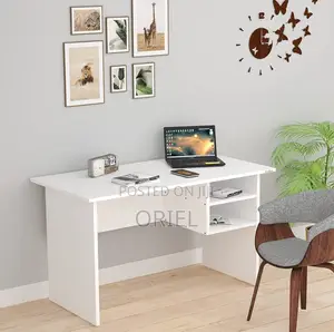Office Desk : Study Desk With Open Drawers