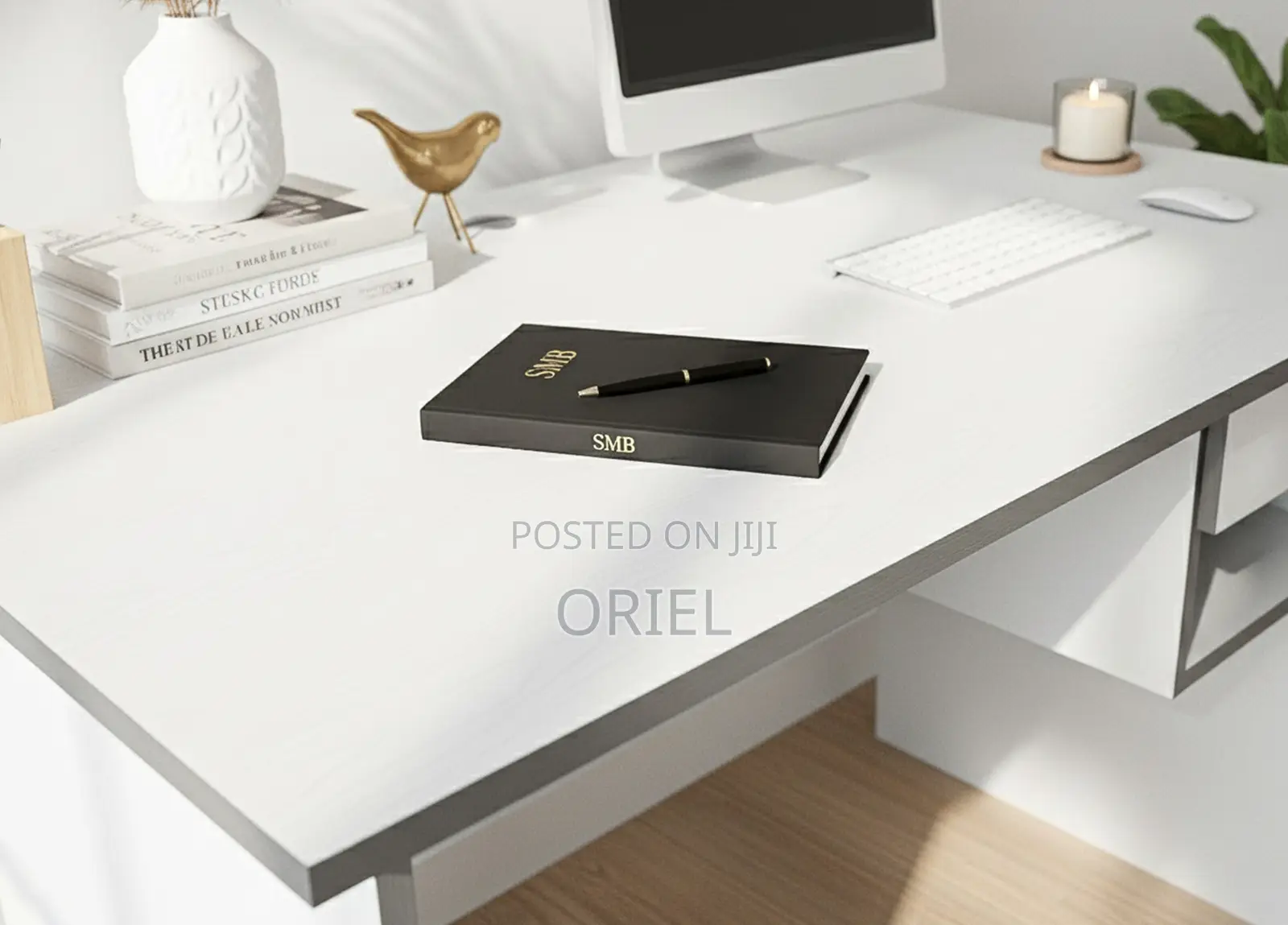 Office Desk : Study Desk With Open Drawers