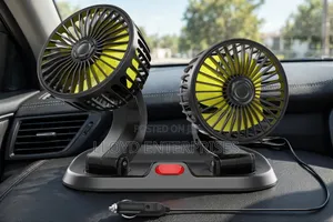 2 Speed Double Headed Vehicle Fan