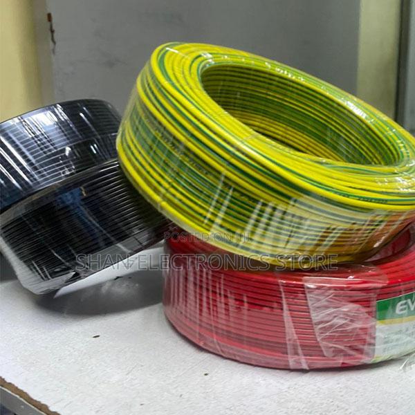 90m 4.0mm Single Core Wiring Cable-Green/Yellow/Black; Quality - thumbnail 2
