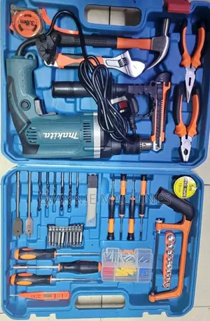 Corded Makita Impact Drill/Makita Tool Set