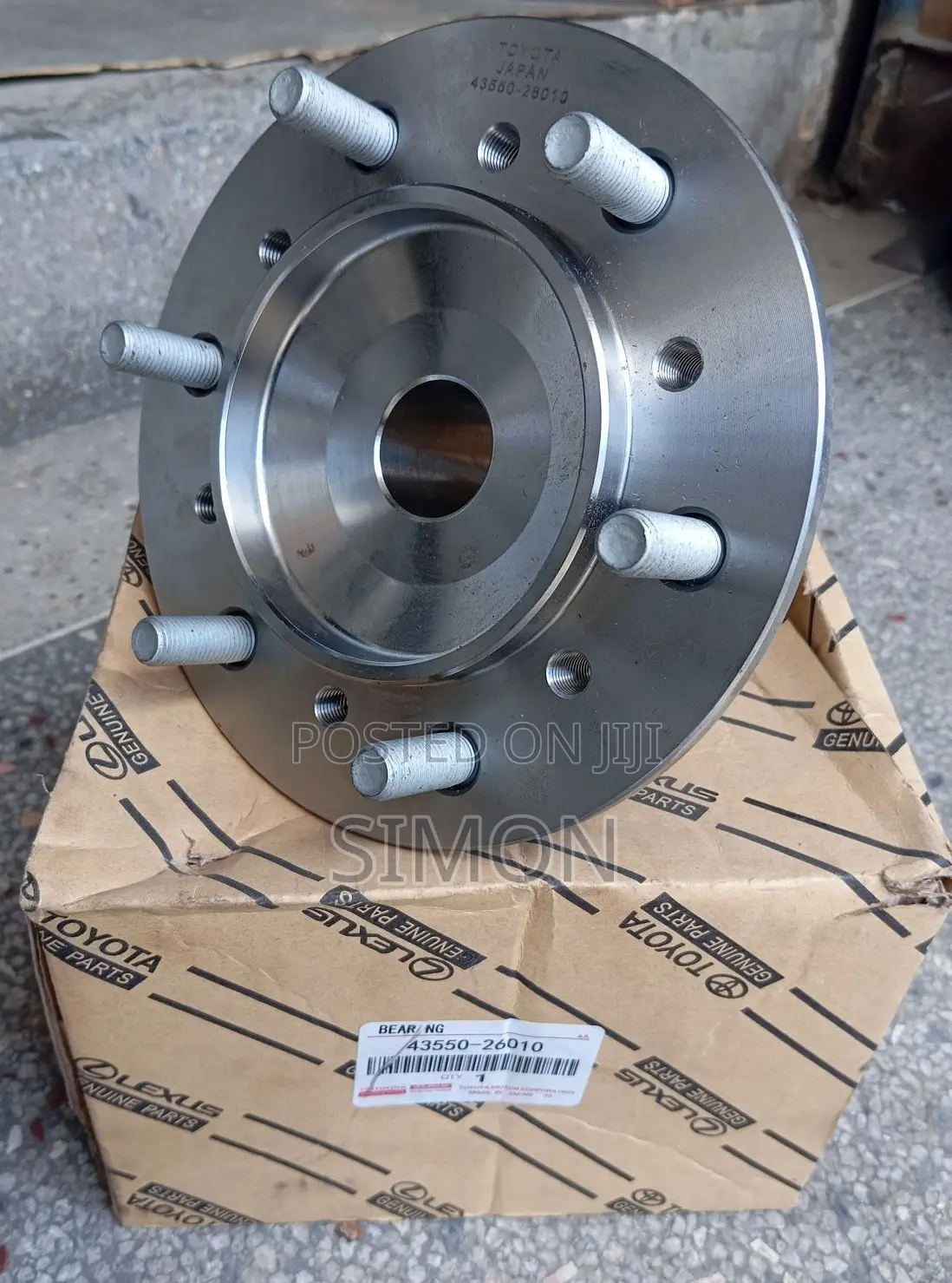 Wheel Hub Front Toyota Haice 7l 9l
