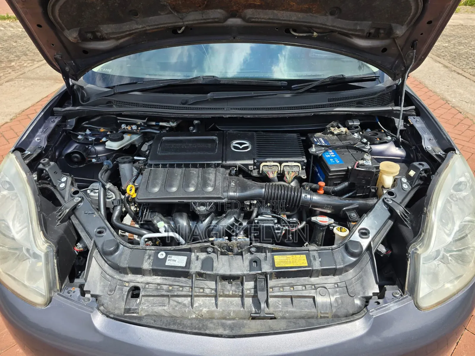 Mazda Verisa 2008 Gray
