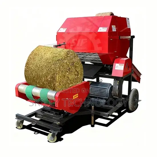 Electric Silage Baler Feed Baling Machine