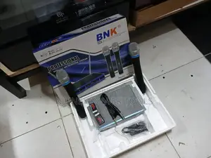 BNK BK701 Professional Dual-Channel VHF Wireless Microphone System.