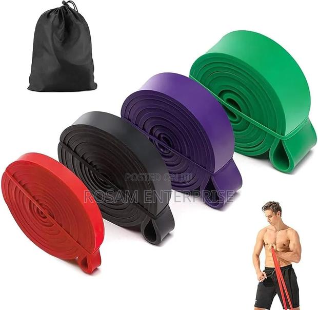 4PCS Resistance Loop, Latex Bands - main view
