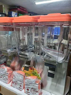 Triple-Bowl Commercial Electric Juice Dispenser