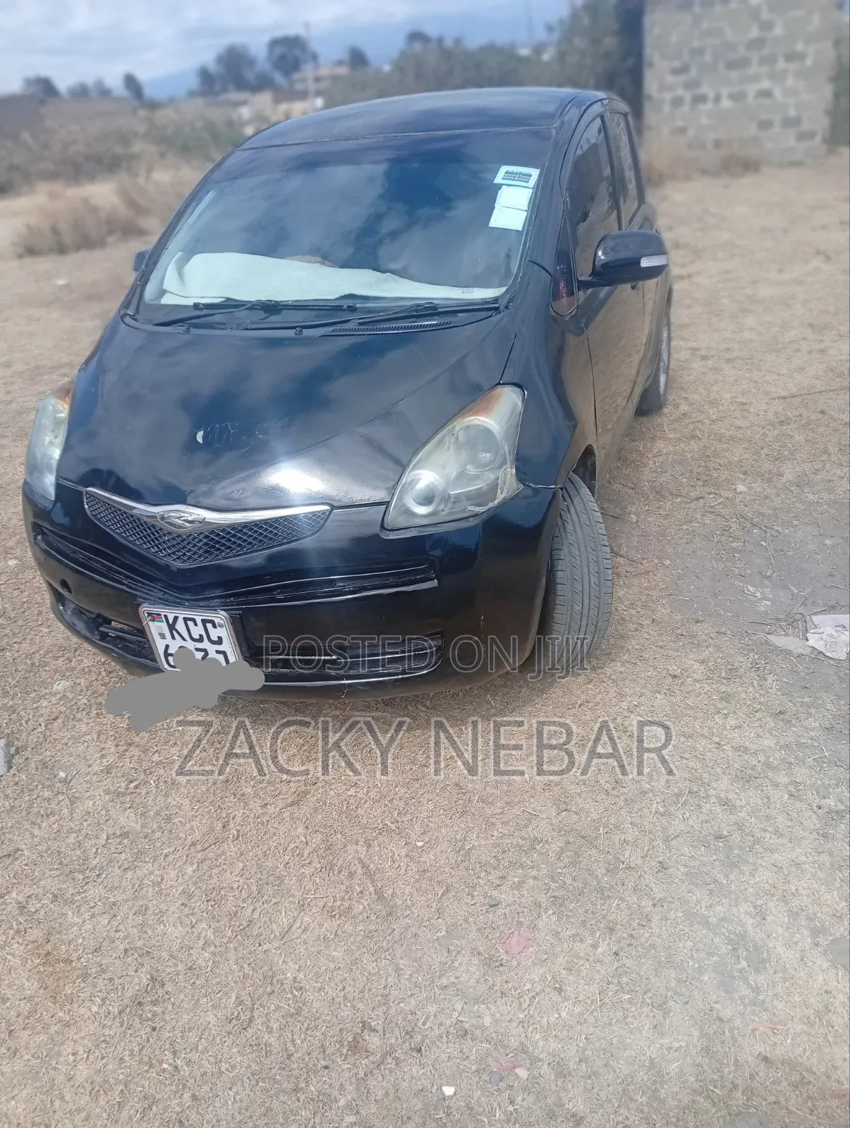 Toyota Ractis 1.3 FWD 2008 Black