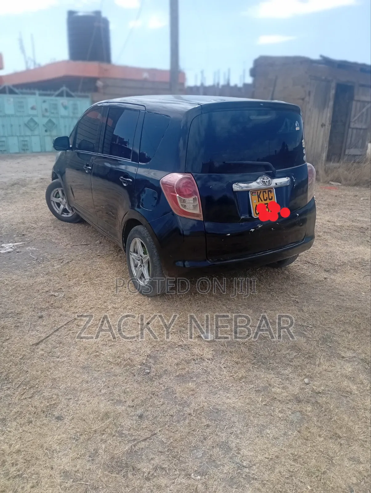 Toyota Ractis 1.3 FWD 2008 Black