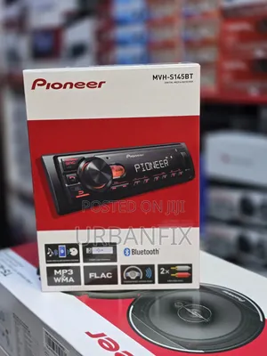 Pioneer Bluetooth Car Radio With FM, USB and Steering Wheel Controls