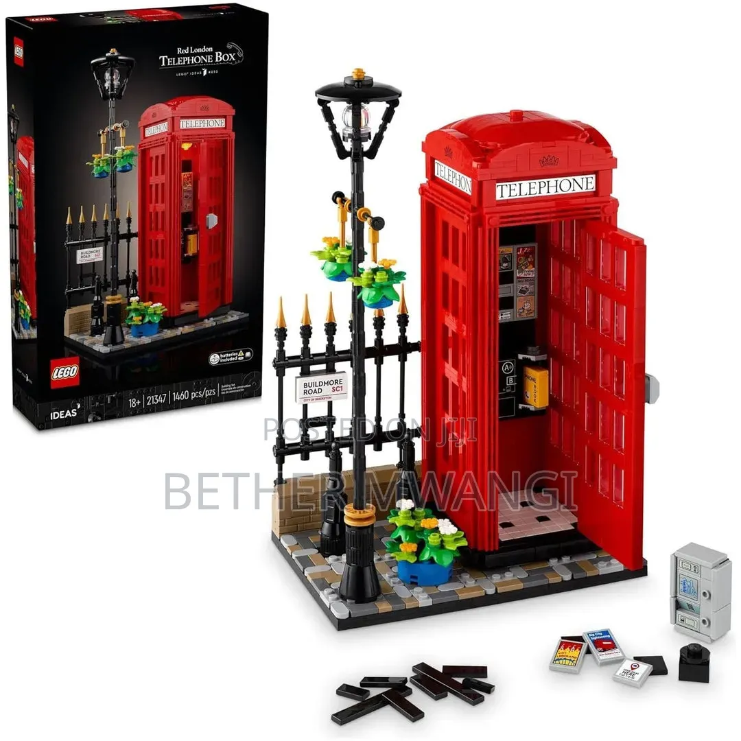 Lego Ideas Red London Telephone Box