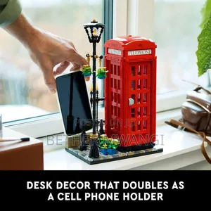 Lego Ideas Red London Telephone Box