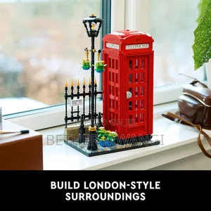 Lego Ideas Red London Telephone Box