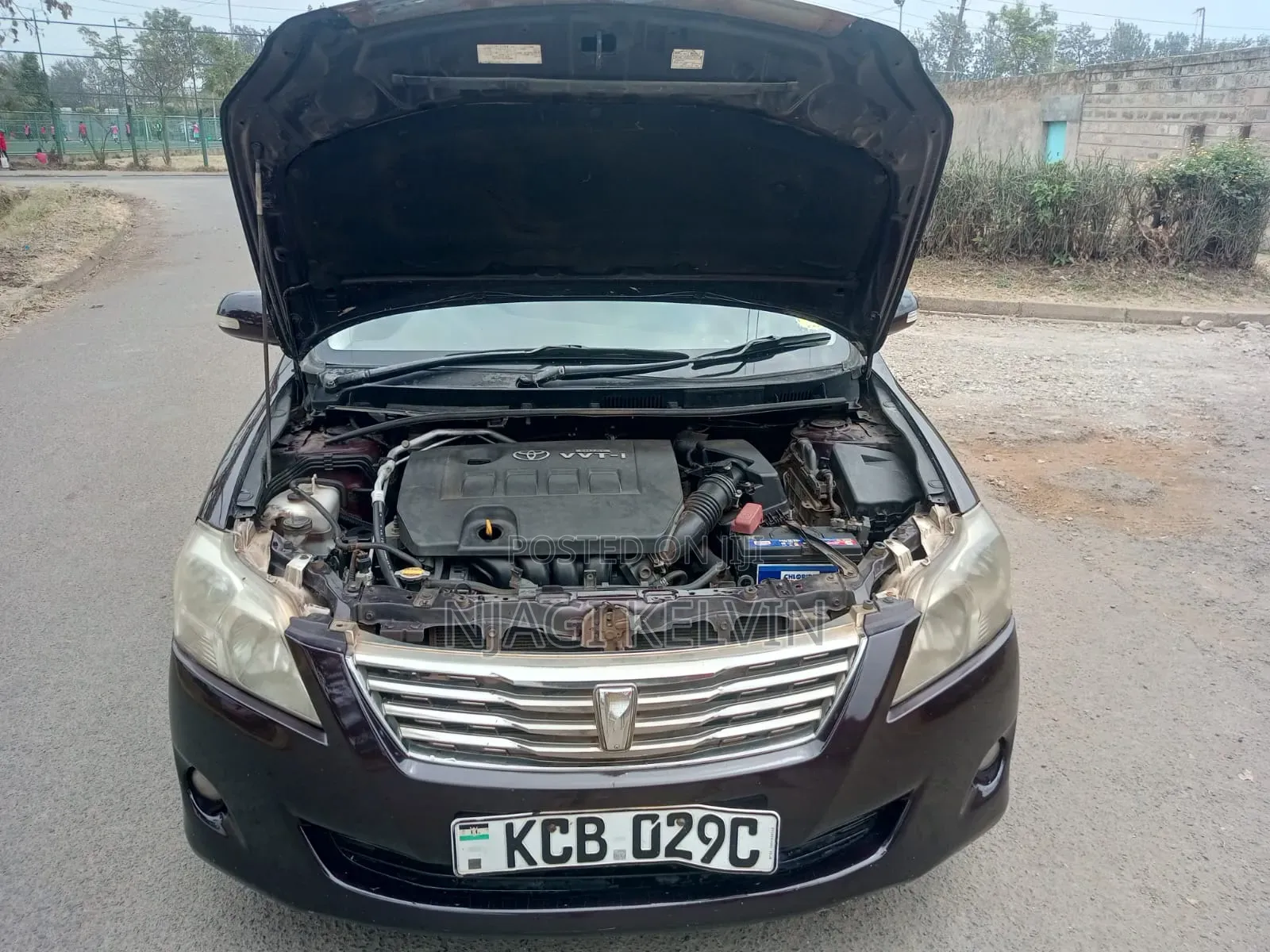 Toyota Premio 2008 Burgundy