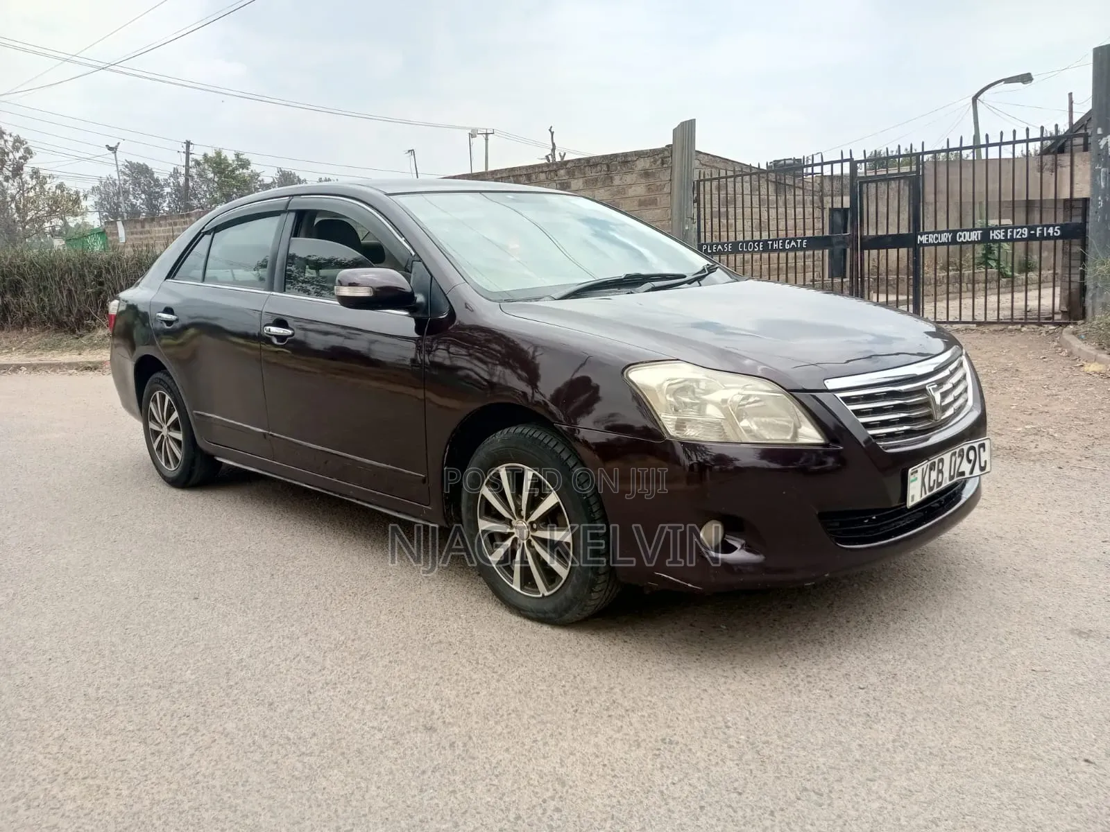 Toyota Premio 2008 Burgundy