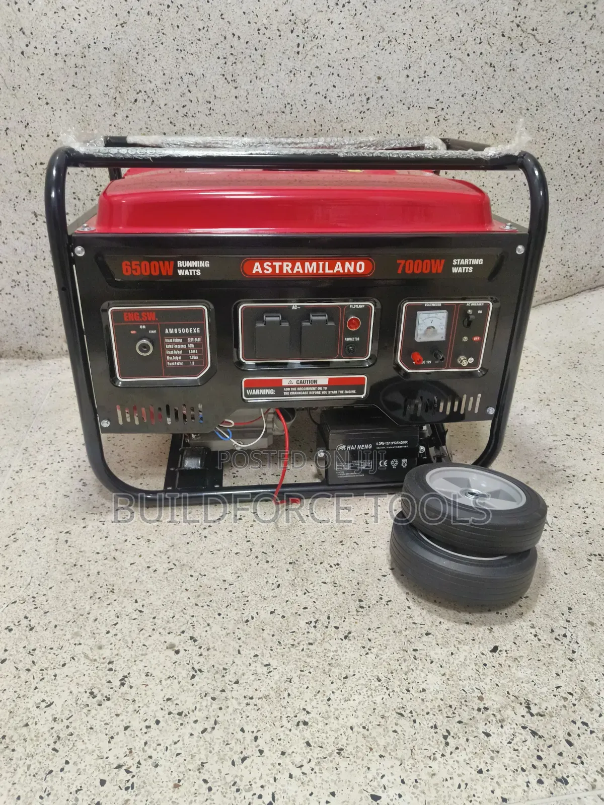 Astramilano 6.5 KVA Petrol Generator