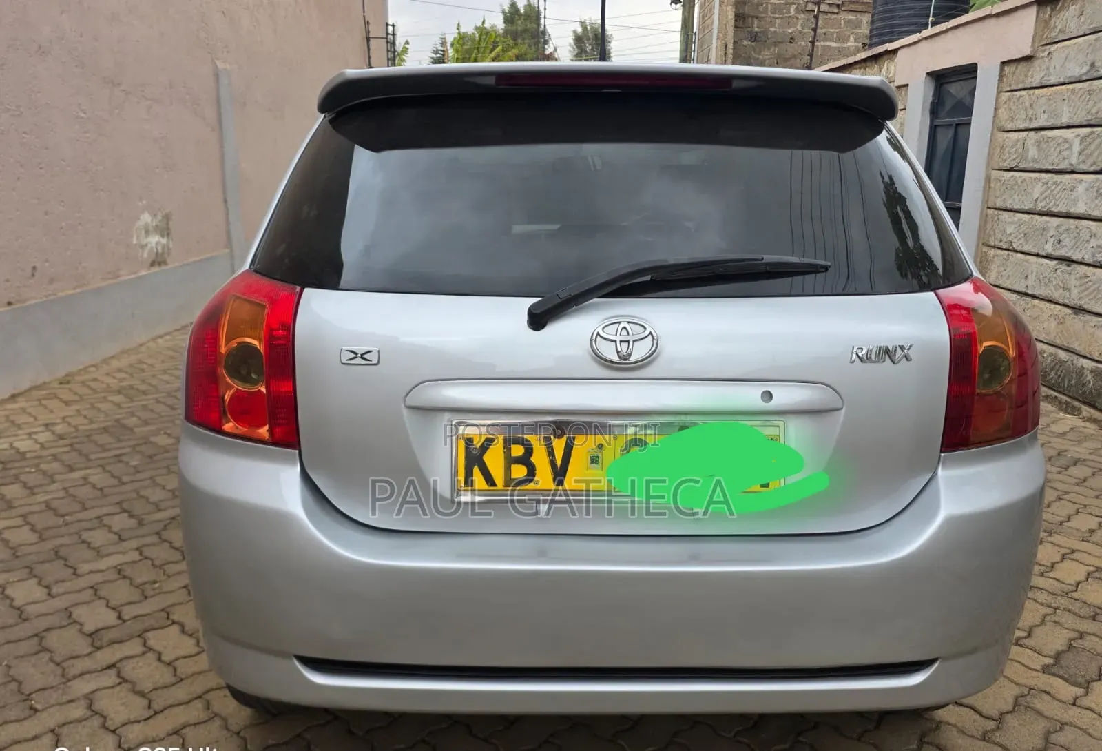 Toyota Corolla RunX 2006 Silver