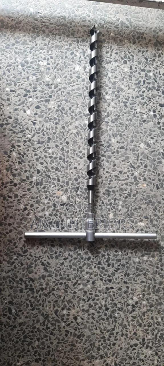 Heavy-Duty Earth Auger Drill Bit – Manual Post Hole Digger