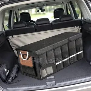 90cm Heavy Duty Trunk Organizer With Several Compartments Shoes Slot