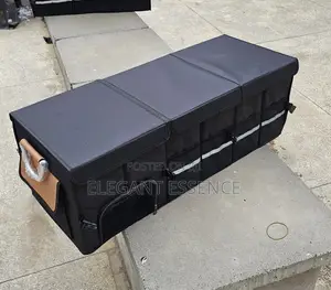 90cm Heavy Duty Trunk Organizer With Several Compartments Shoes Slot