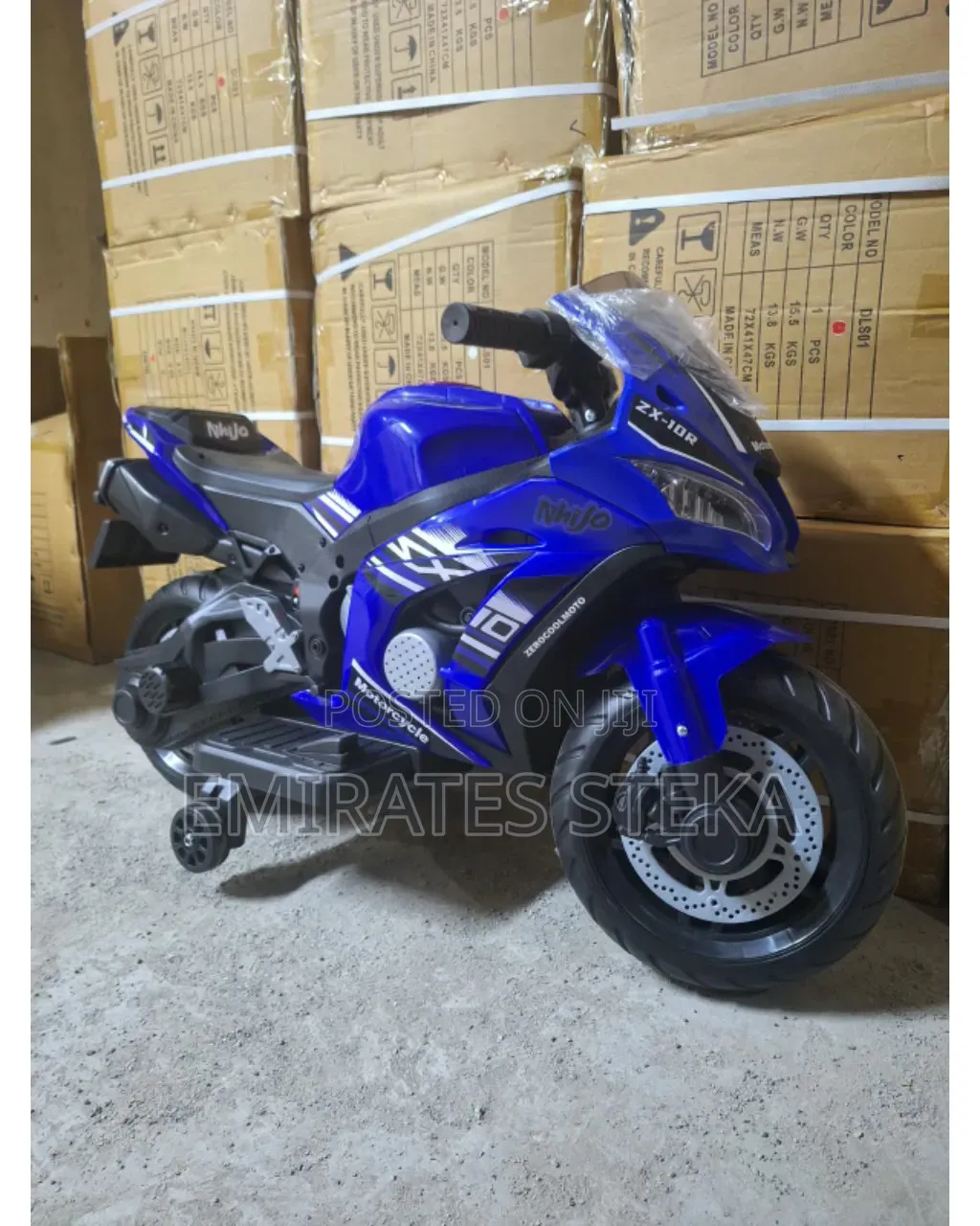 Kids Electric Motorbike With Rubber Wheels