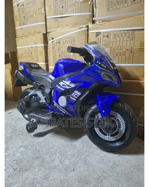 Kids Electric Motorbike With Rubber Wheels