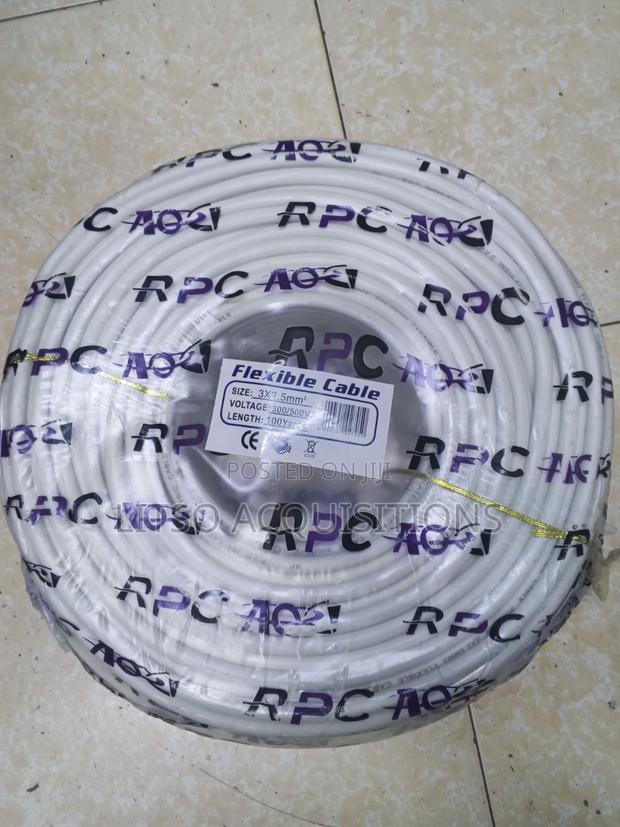3×2.5mm2 Flexible Electrical Cable – 100 Yards | 300/500v