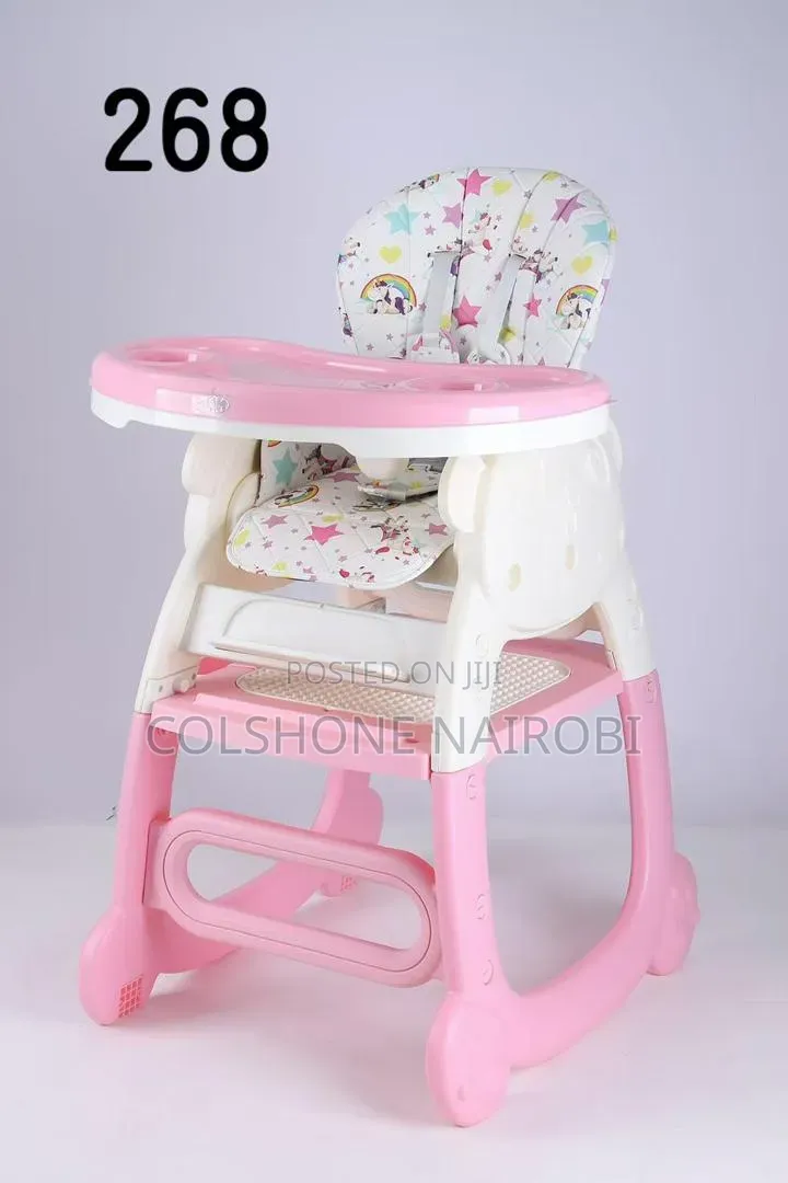 Convertible 3-in-1 Baby High Chair and Study Desk