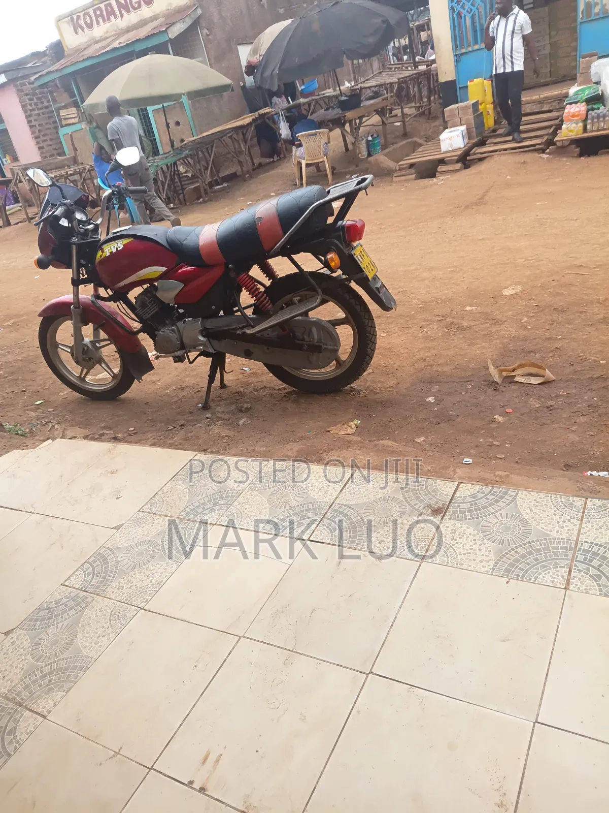 TVS HLX Plus ES 2020 Red