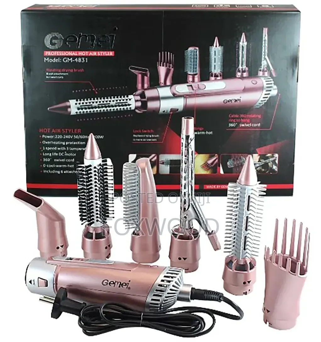 7 IN 1 Professional Ceramic Hot Air Styler