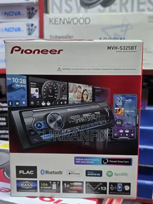 Pioneer MVH-S325BT Digital Media Receiver With Bluetooth, 13 Band Eq