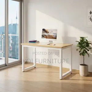 Office Desk; 120CM Wooden Home Office PC Sturdy Desk