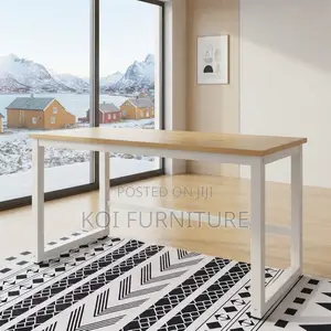 Office Desk; 120CM Wooden Home Office PC Sturdy Desk