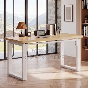 Office Desk; 120CM Wooden Home Office PC Sturdy Desk