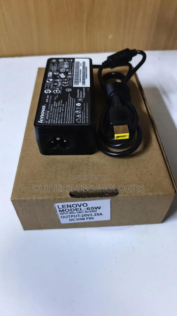 Lenovo USB Laptop Charger 20v 3.25a 65W