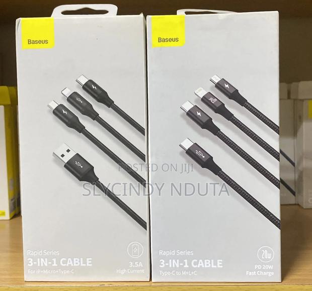 Baseus 3-in-1 Cable - main view