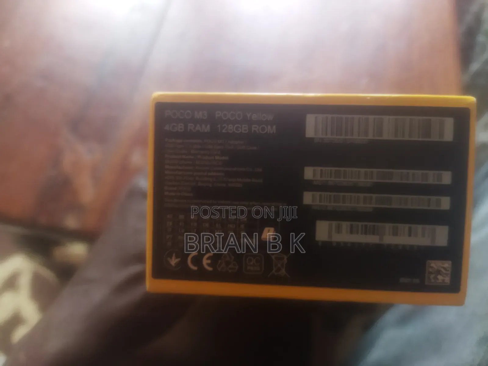 Xiaomi Poco M3 128 GB Yellow