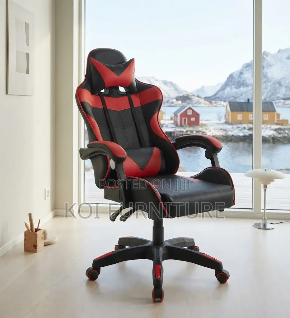 Office Chairs; High Backrest Leather Studios Ergonomic Gamers Seat