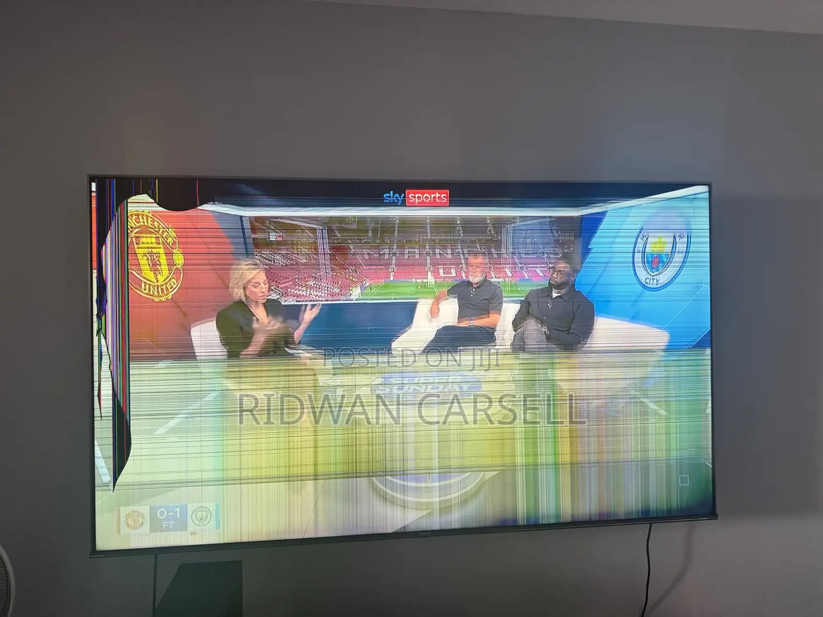 Cracked Screen Hisense 85inch TV