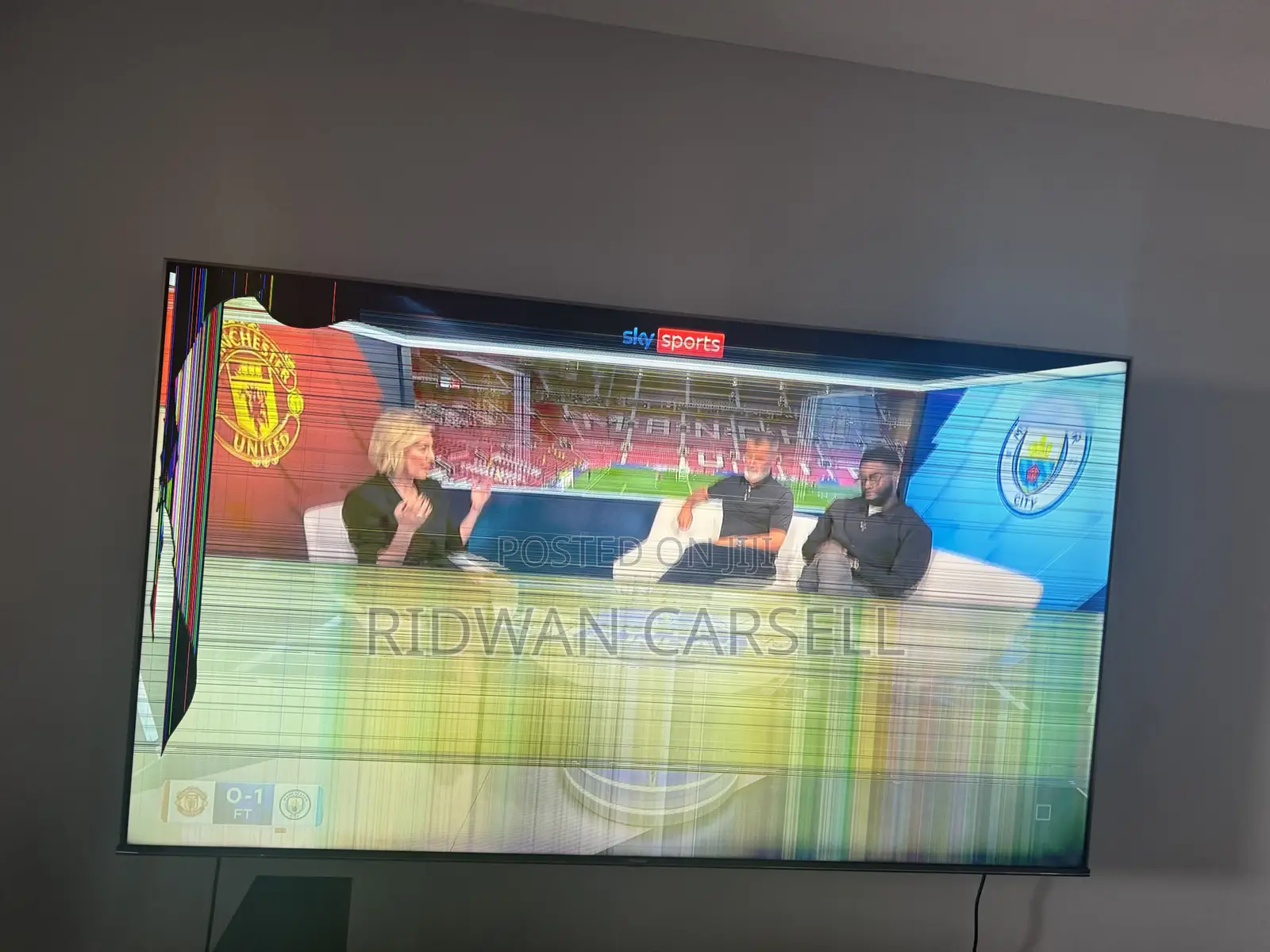 Cracked Screen Hisense 85inch TV