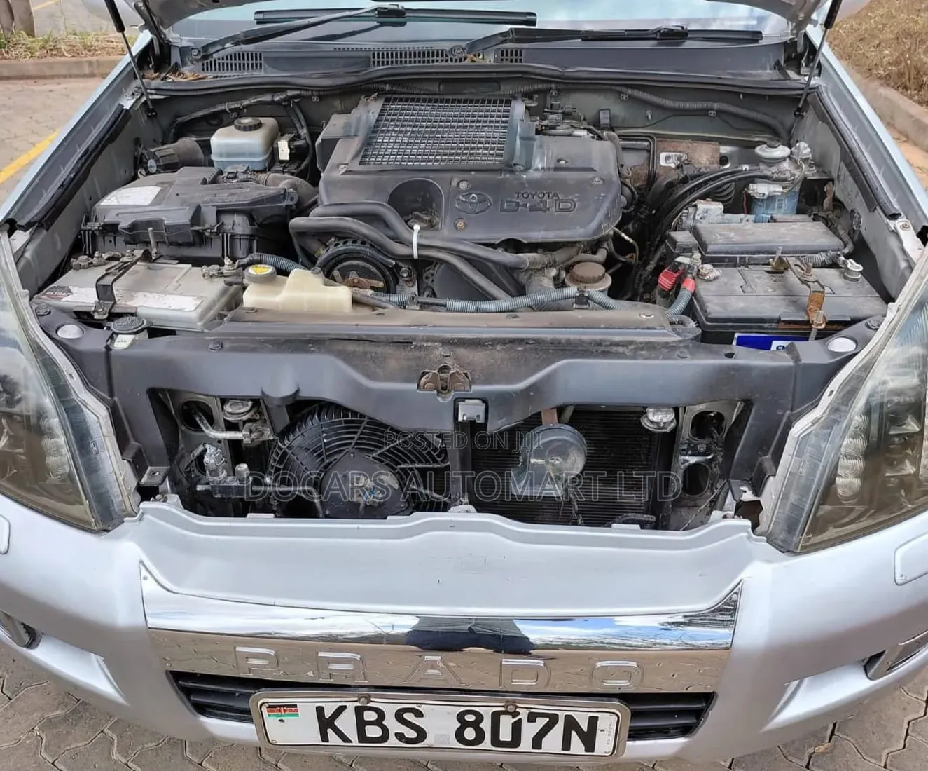 Toyota Land Cruiser Prado 2005 Silver