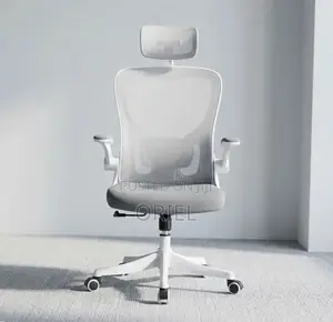Office Chair : High Back Gray Swivel Chair