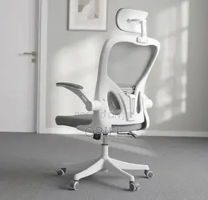 Office Chair : High Back Gray Swivel Chair