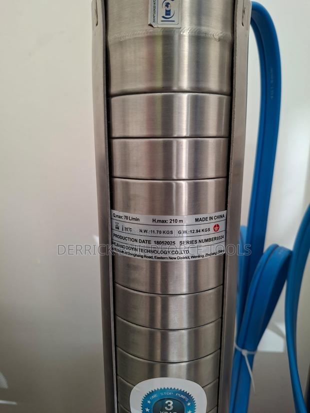 4sps4.5-1500w 2Hp 210m Solar Submersible Water Pump(Stainless Steel)