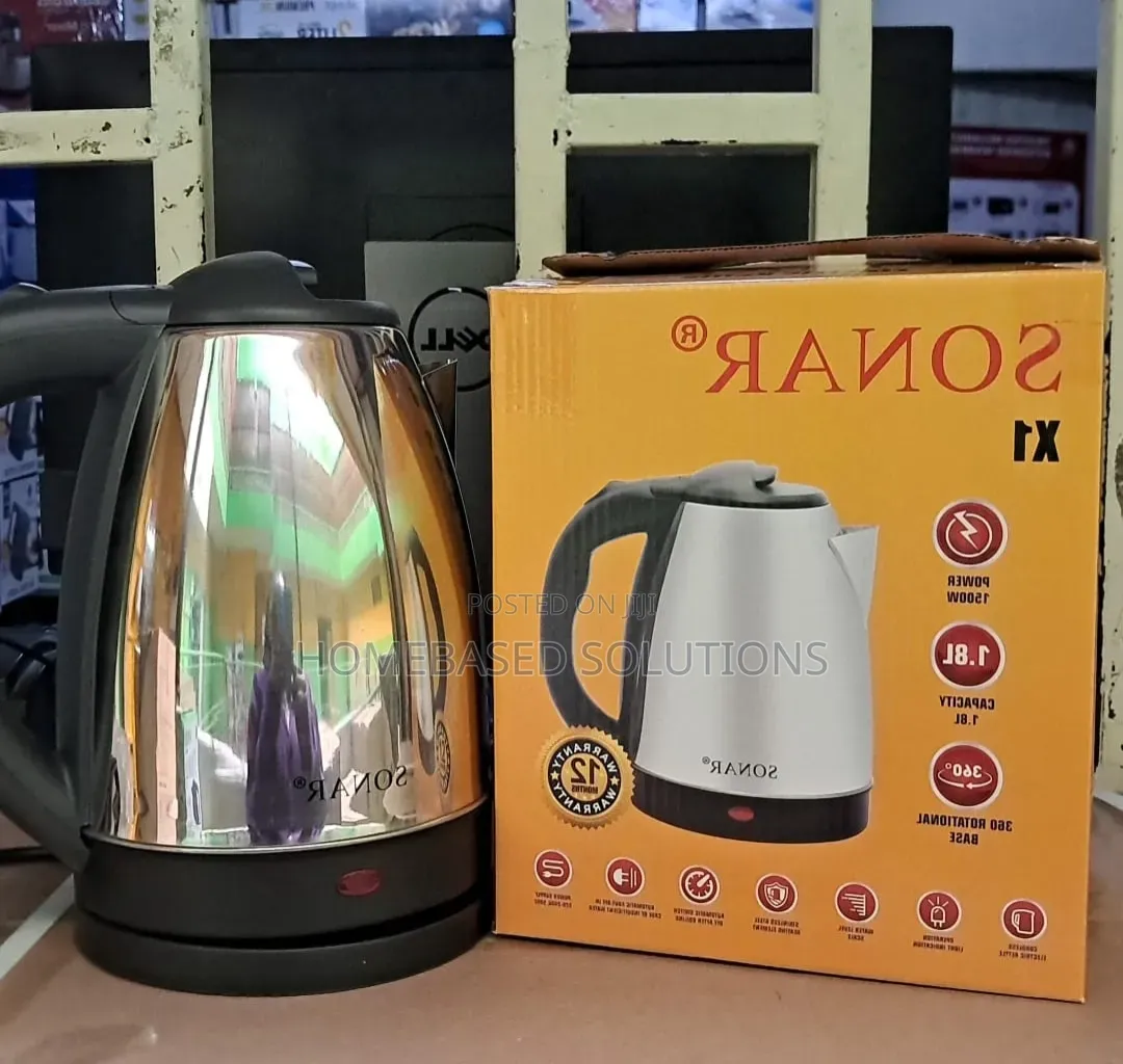 Sonar 2l Stainless Steel Electric Water Kettle